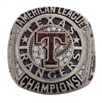2011 Texas Rangers American League Championship Coaches Ring With Original Presentation Box (Jostens LOA)